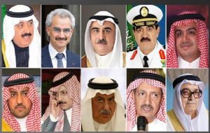 امراء السعودية المساجين